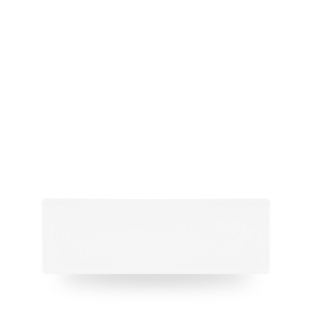 White Piatto Rettangolare 30X9Cm Box 6 - WH OF301