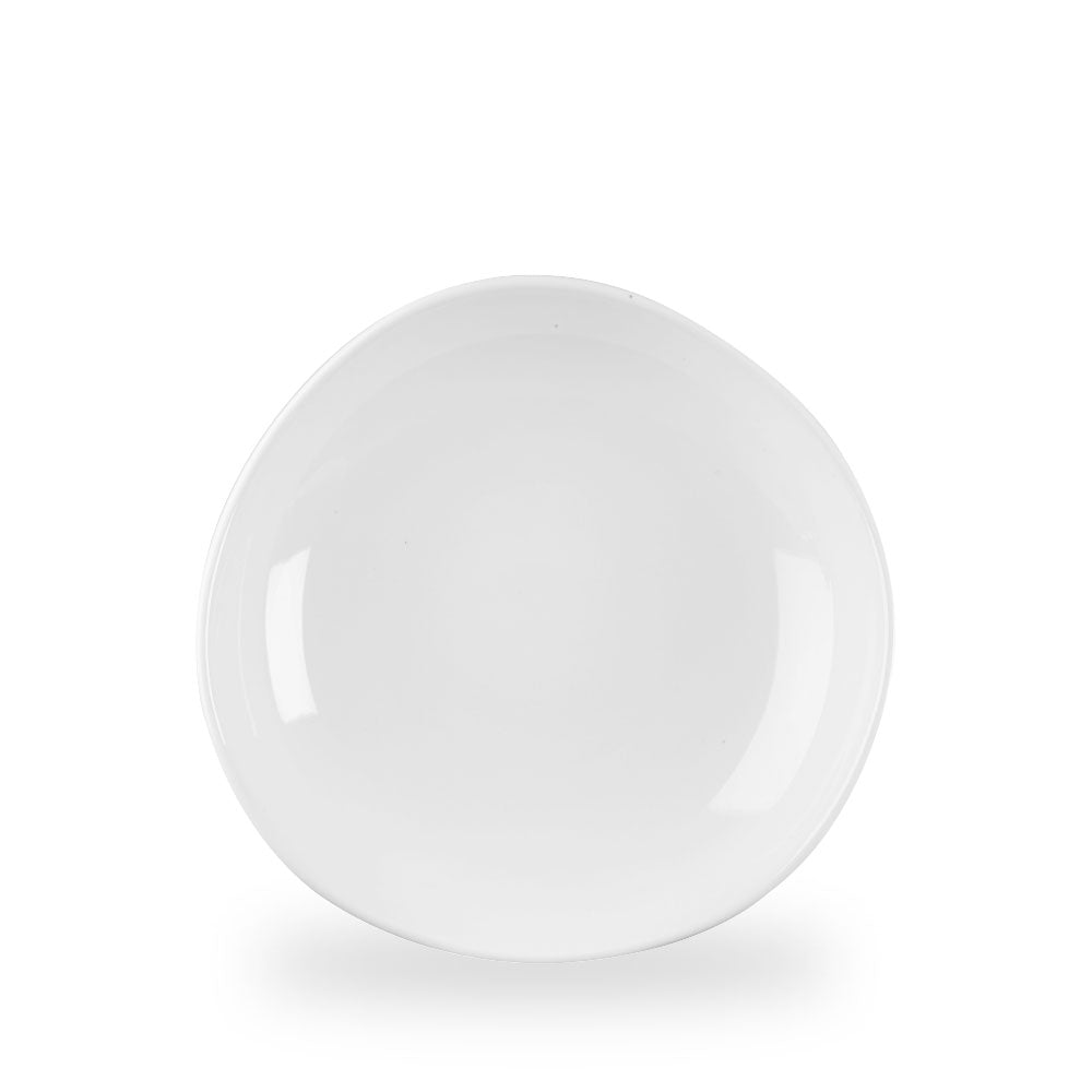 White Piatto Fondo Organic 9 7/8" Box 12 - WH OGB11