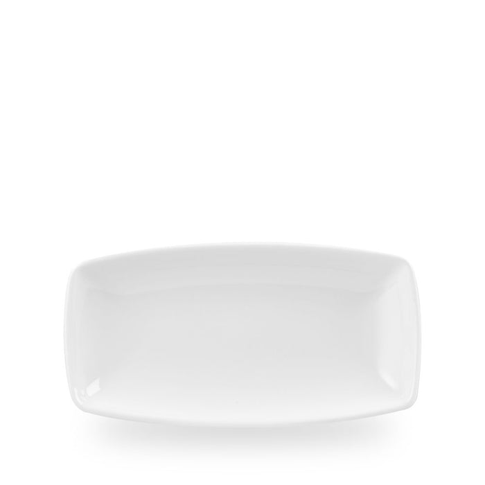 White X Piatto Rettangolare Squadrato 11.75" Box 12 - WH OP111