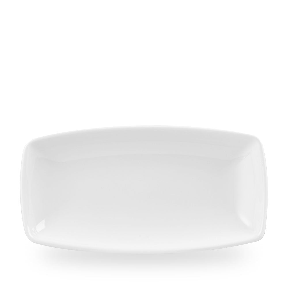 White X Piatto Rettangolare Squadrato 13 1/2" Box 6 - WH OP141