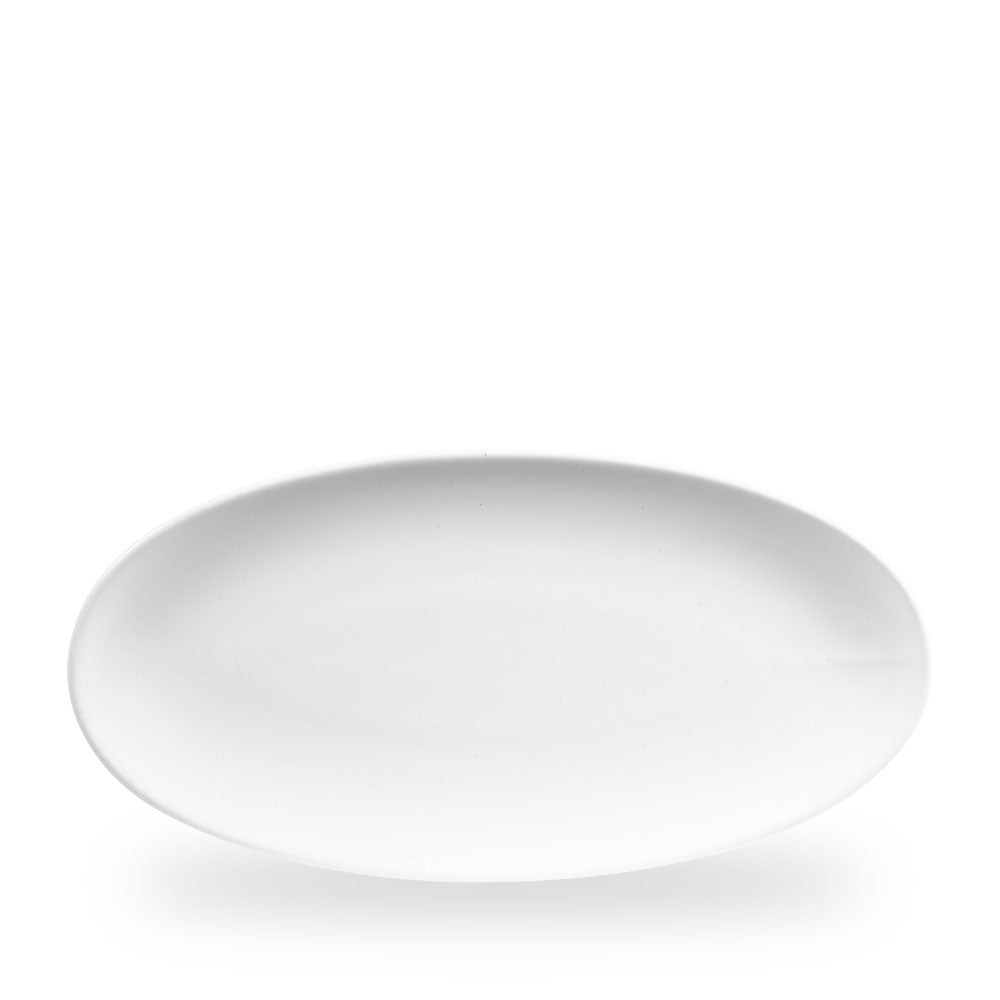 White Piatto Ovale Chefs 13 3/4X6 3/4" Box 6 - WH OV351