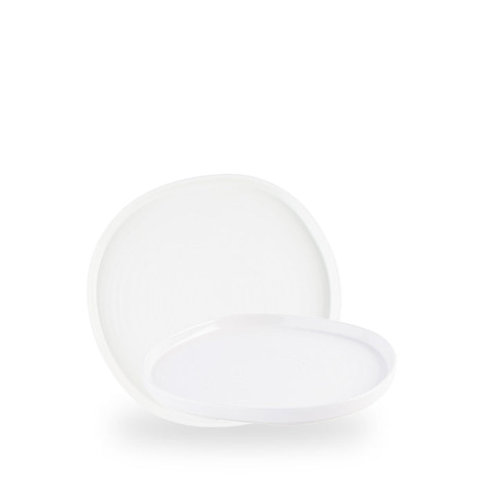 White Organic Piatto Walled Box 6 - WH OW211