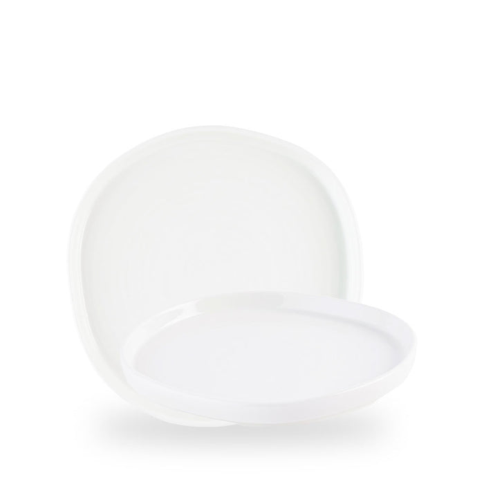 White Organic Piatto Walled Box 6 - WH OW261