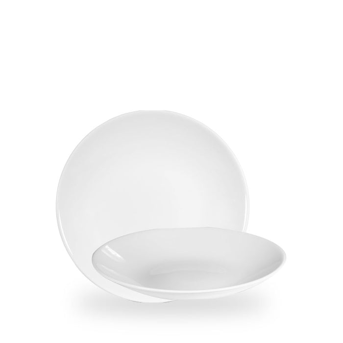 White Profile Piatto Deep Coupe 8 7/8" Box 12 - WH PD221