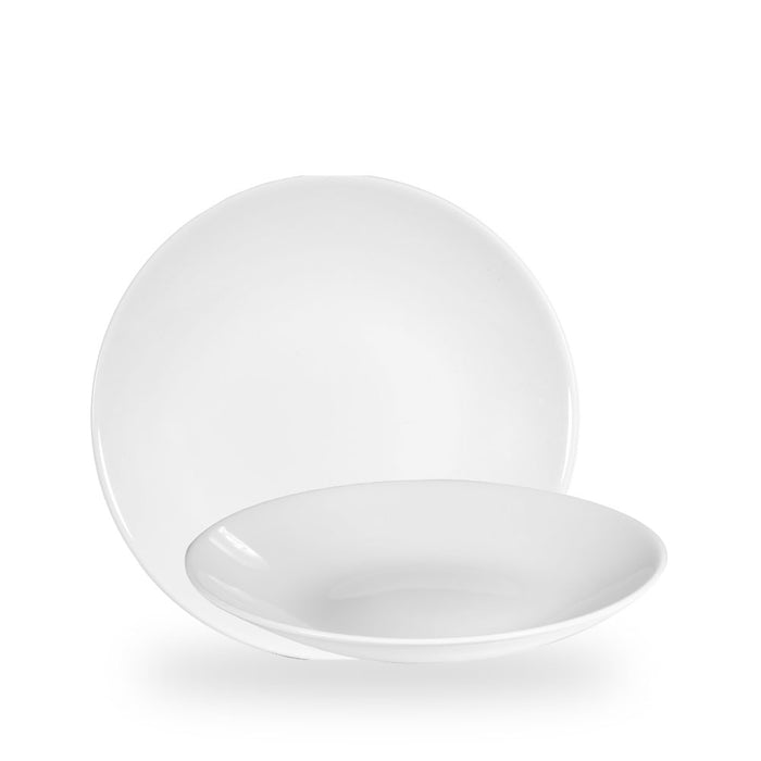 White Profile Piatto Deep Coupe 10" Box 12 - WH PD251