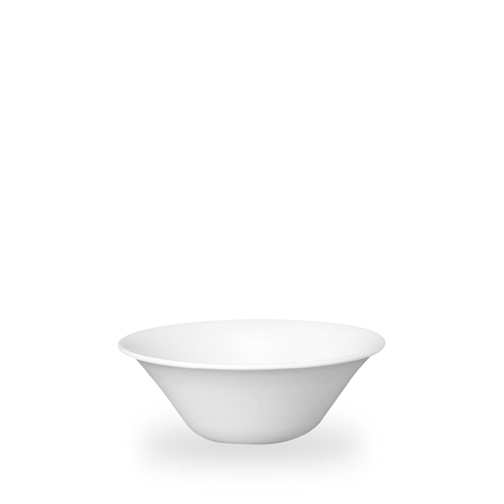 White Med Medium Salad Coppetta 8.25" Box 12 - WH SBM 1