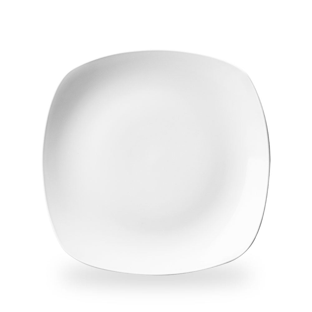 White X Squared Piatto Quadrato 11.5" Box 12 - WH SP121