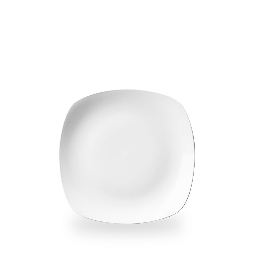 White X Squared Piatto Quadrato 8.5" Box 12 - WH SP9 1