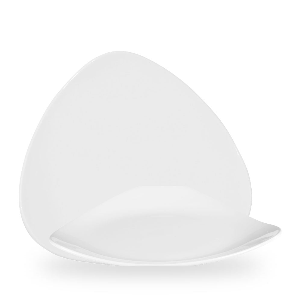 White Piatto Triangolare 12" Box 6 - WH TR121