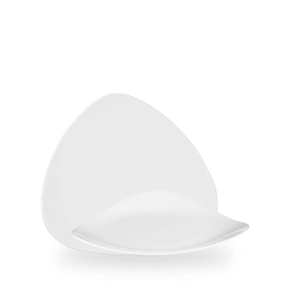 White Piatto Triangolare 9" Box 12 - WH TR9 1