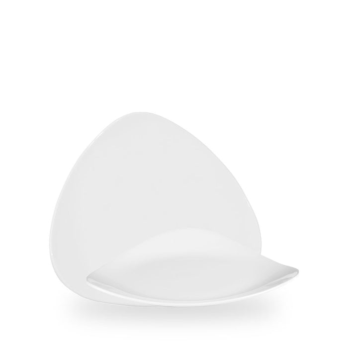 White Piatto Triangolare 9" Box 12 - WH TR9 1