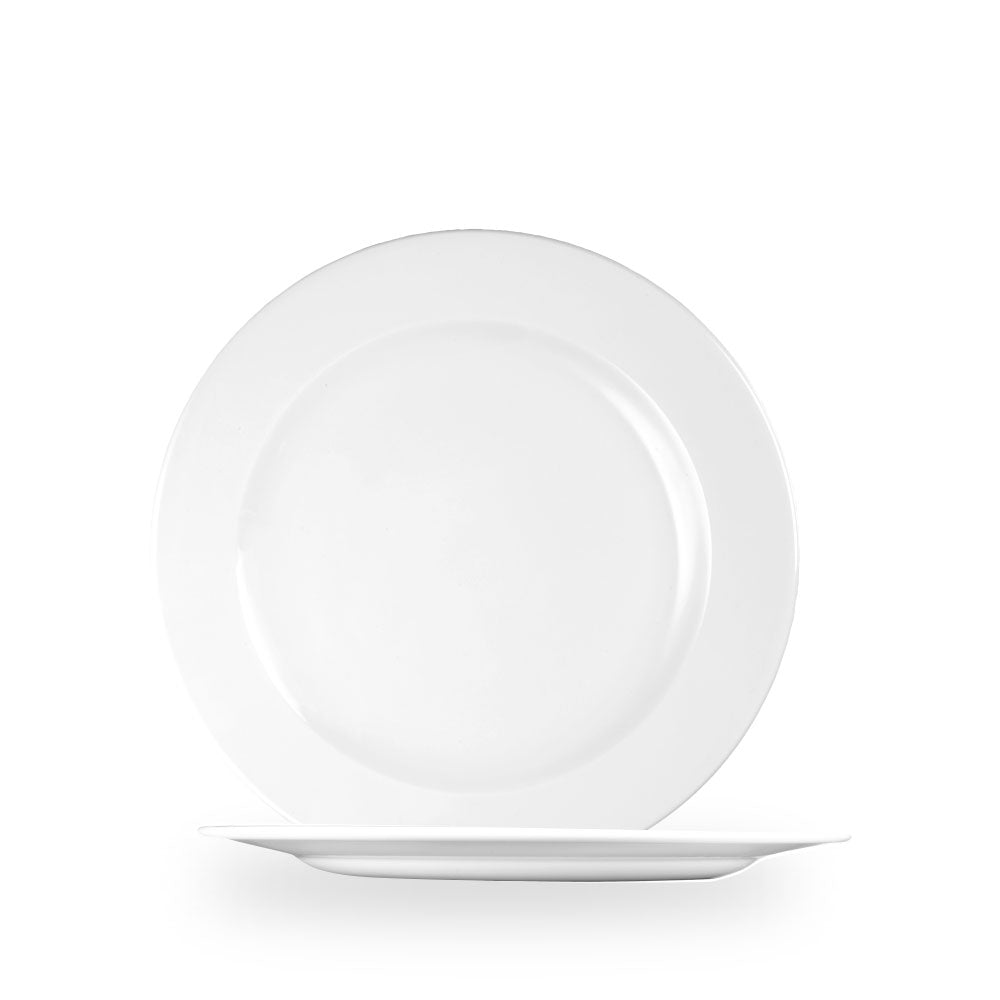 White Profile Piatto 10 1/4" Box 12 - WH VP101
