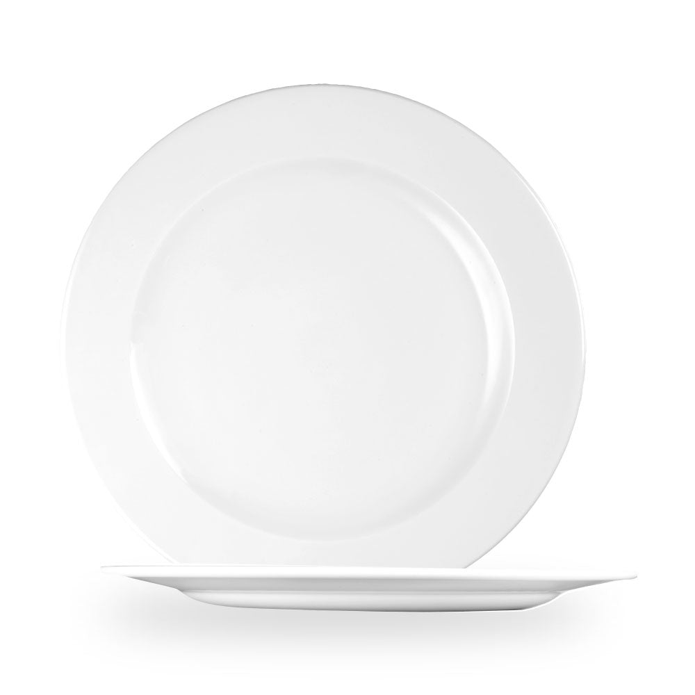 White Profile Piatto 12" Box 12 - WH VP111