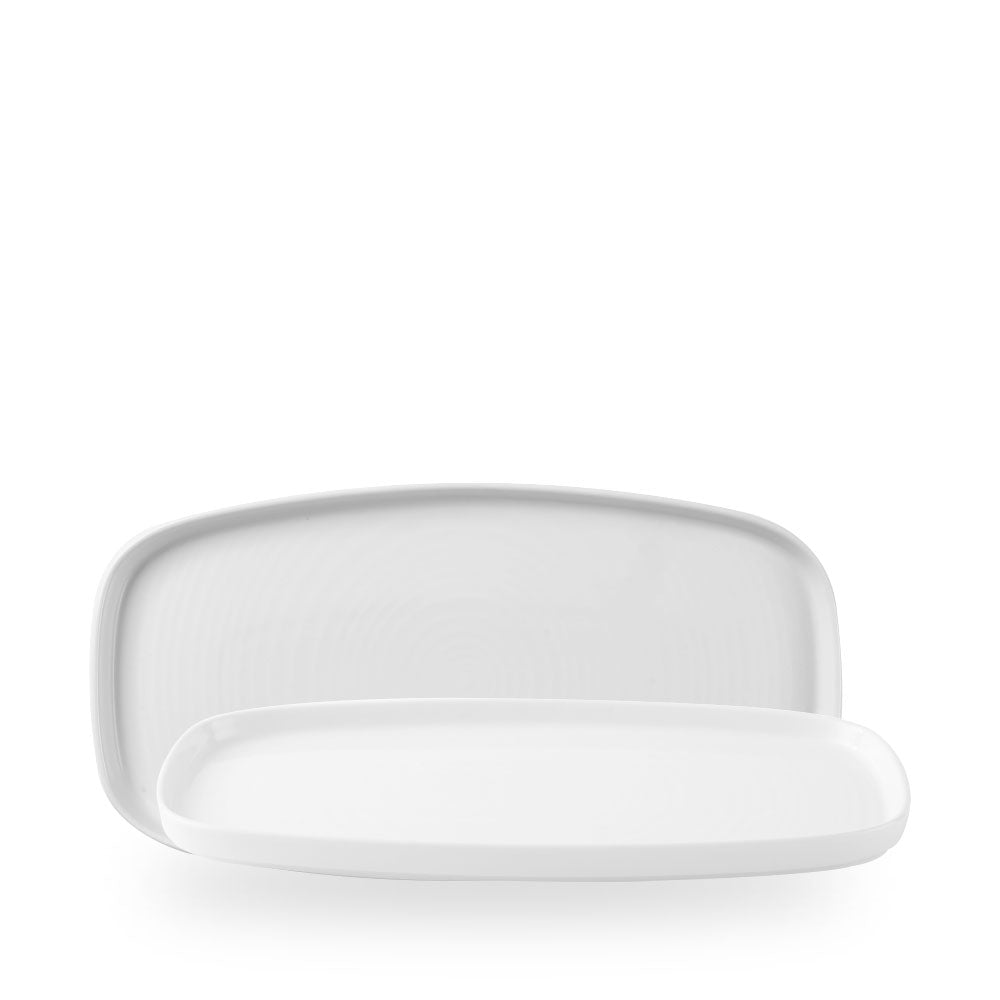 White Piatto Rettangolare Chefss 11 5/8X5 7/8" Box 6 - WH WO291
