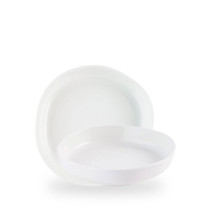 White Ciotola Organic Walled Box 6 - WH WOB21