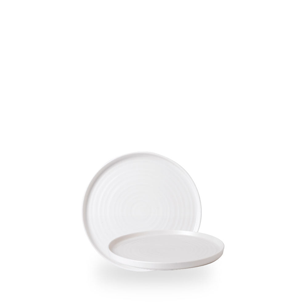 White Piatto Walled" Box 6 - WH WP161
