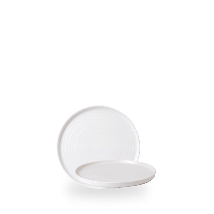 White Piatto Walled" Box 6 - WH WP161