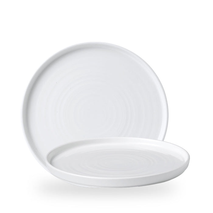 White Piatto Walled11" Box 6 - WH WP281