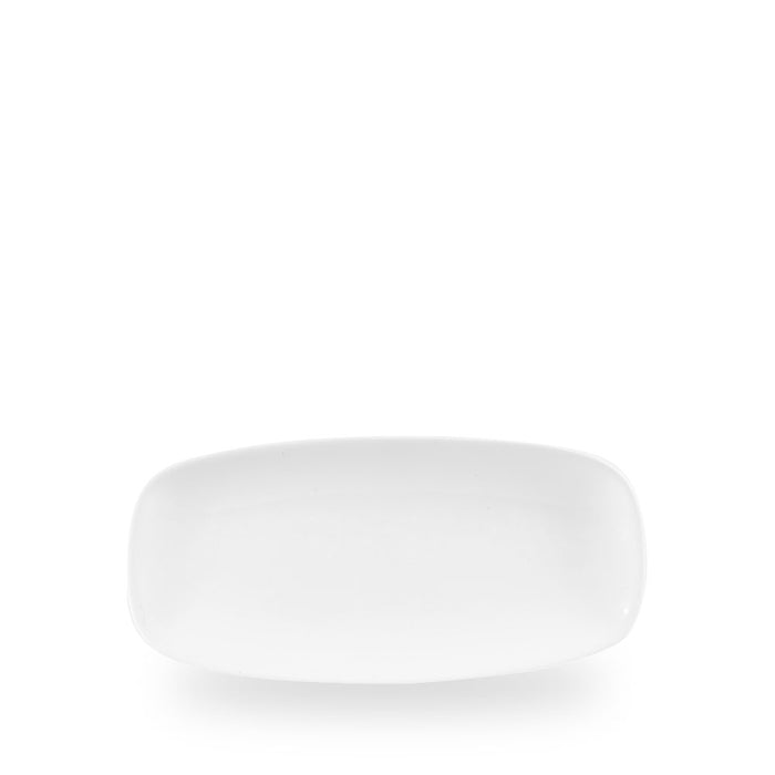 White Piatto Rettangolare Chefs 10.6"X5" Box 12 - WH XO101