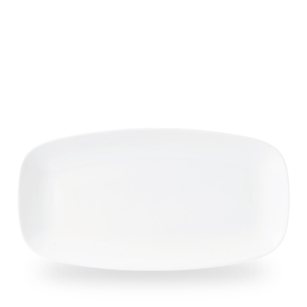 White Piatto Rettangolare Chefs 13 7/8X7 3/8" Box 6 - WH XO141