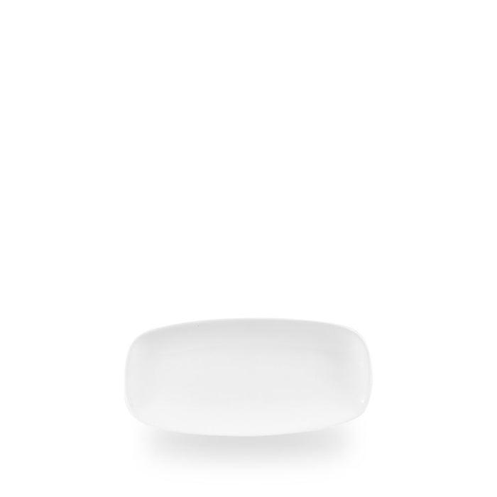 White Piatto Rettangolare Chefs 7 4/5 X 4 3/4" Box 12 - WH XO7 1
