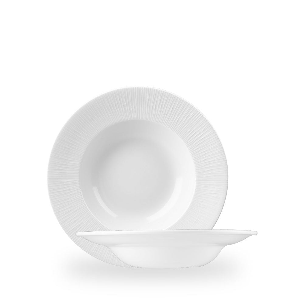 Bamboo Piatto Fondo Con Falda Media 24.13Cm Box 12 - WHBALWBM1