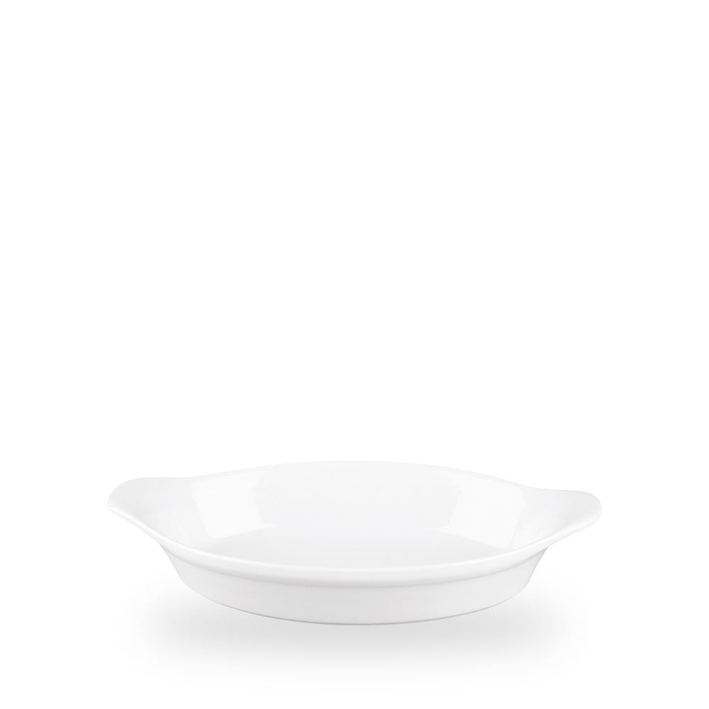 White Cookware Medium Tegame Ovale Con Manici 11" Box 6 - WHCWMOEN1