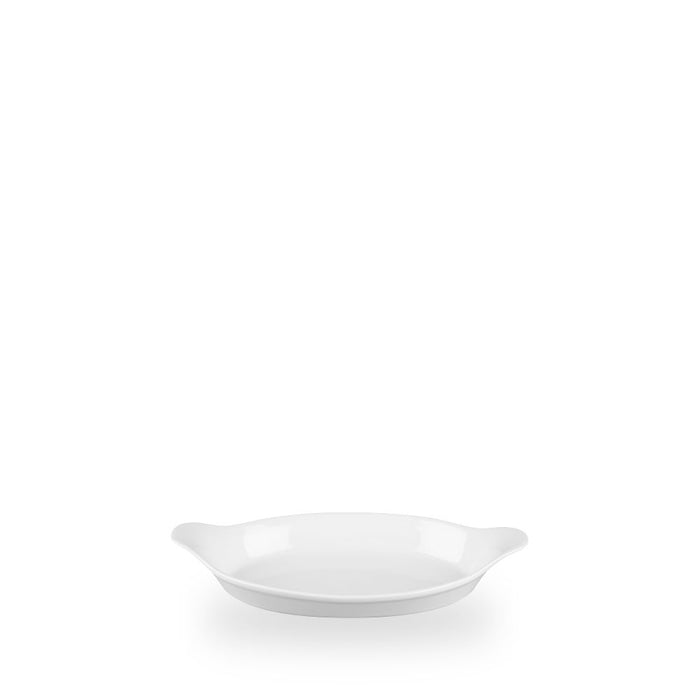 White Cookware Small Tegame Ovale Con Manici 8"X4.75" Box 6 - WHCWSOEN1
