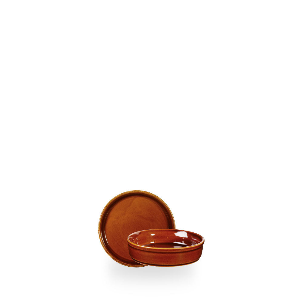 Rustics Brown Coppetta Bassa 4.4" Box 6 - ZCAGME111